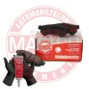 Bremsbelagsatz, Scheibenbremse Hinterachse MASTER-SPORT GERMANY 13046056632N-SET-MS