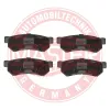 Bremsbelagsatz, Scheibenbremse Hinterachse MASTER-SPORT GERMANY 13046056632N-SET-MS Bild Bremsbelagsatz, Scheibenbremse Hinterachse MASTER-SPORT GERMANY 13046056632N-SET-MS