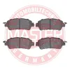 Bremsbelagsatz, Scheibenbremse Vorderachse MASTER-SPORT GERMANY 13046056742N-SET-MS Bild Bremsbelagsatz, Scheibenbremse Vorderachse MASTER-SPORT GERMANY 13046056742N-SET-MS