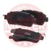Bremsbelagsatz, Scheibenbremse Vorderachse MASTER-SPORT GERMANY 13046056742N-SET-MS Bild Bremsbelagsatz, Scheibenbremse Vorderachse MASTER-SPORT GERMANY 13046056742N-SET-MS