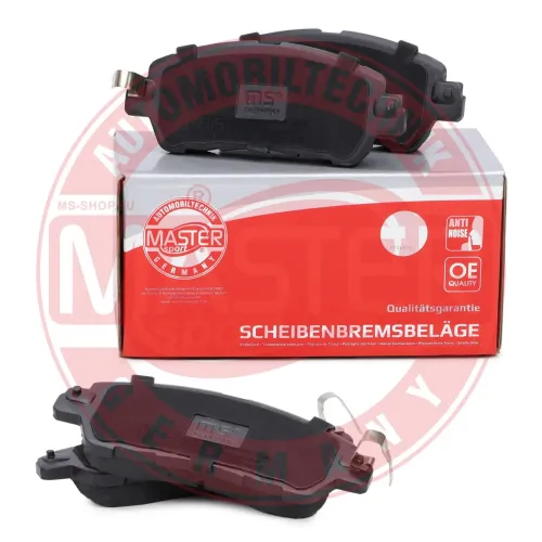 Bremsbelagsatz, Scheibenbremse Vorderachse MASTER-SPORT GERMANY 13046056742N-SET-MS Bild Bremsbelagsatz, Scheibenbremse Vorderachse MASTER-SPORT GERMANY 13046056742N-SET-MS