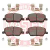 Bremsbelagsatz, Scheibenbremse Vorderachse MASTER-SPORT GERMANY 13046056792N-SET-MS
