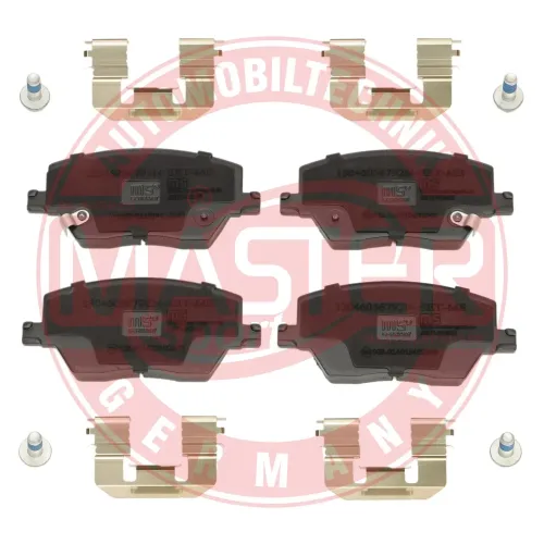 Bremsbelagsatz, Scheibenbremse Vorderachse MASTER-SPORT GERMANY 13046056792N-SET-MS Bild Bremsbelagsatz, Scheibenbremse Vorderachse MASTER-SPORT GERMANY 13046056792N-SET-MS