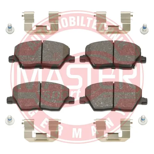 Bremsbelagsatz, Scheibenbremse Vorderachse MASTER-SPORT GERMANY 13046056792N-SET-MS Bild Bremsbelagsatz, Scheibenbremse Vorderachse MASTER-SPORT GERMANY 13046056792N-SET-MS