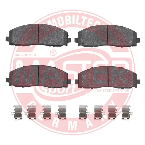 Bremsbelagsatz, Scheibenbremse Vorderachse MASTER-SPORT GERMANY 13046056802N-SET-MS Bild Bremsbelagsatz, Scheibenbremse Vorderachse MASTER-SPORT GERMANY 13046056802N-SET-MS
