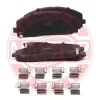 Bremsbelagsatz, Scheibenbremse Vorderachse MASTER-SPORT GERMANY 13046056802N-SET-MS Bild Bremsbelagsatz, Scheibenbremse Vorderachse MASTER-SPORT GERMANY 13046056802N-SET-MS