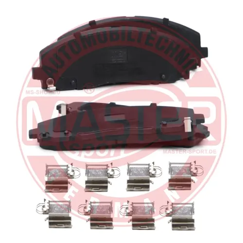 Bremsbelagsatz, Scheibenbremse Vorderachse MASTER-SPORT GERMANY 13046056802N-SET-MS Bild Bremsbelagsatz, Scheibenbremse Vorderachse MASTER-SPORT GERMANY 13046056802N-SET-MS