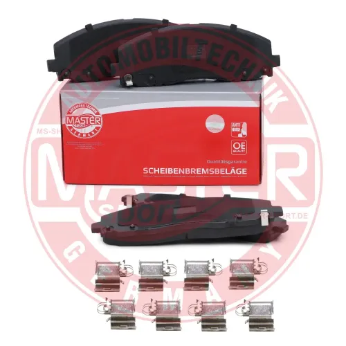Bremsbelagsatz, Scheibenbremse Vorderachse MASTER-SPORT GERMANY 13046056802N-SET-MS Bild Bremsbelagsatz, Scheibenbremse Vorderachse MASTER-SPORT GERMANY 13046056802N-SET-MS