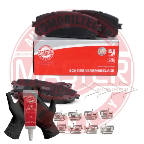 Bremsbelagsatz, Scheibenbremse Vorderachse MASTER-SPORT GERMANY 13046056892N-SET-MS Bild Bremsbelagsatz, Scheibenbremse Vorderachse MASTER-SPORT GERMANY 13046056892N-SET-MS