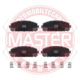 Bremsbelagsatz, Scheibenbremse Vorderachse MASTER-SPORT GERMANY 13046056892N-SET-MS