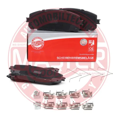 Bremsbelagsatz, Scheibenbremse Vorderachse MASTER-SPORT GERMANY 13046056892N-SET-MS Bild Bremsbelagsatz, Scheibenbremse Vorderachse MASTER-SPORT GERMANY 13046056892N-SET-MS
