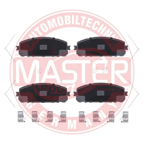 Bremsbelagsatz, Scheibenbremse Vorderachse MASTER-SPORT GERMANY 13046056892N-SET-MS Bild Bremsbelagsatz, Scheibenbremse Vorderachse MASTER-SPORT GERMANY 13046056892N-SET-MS