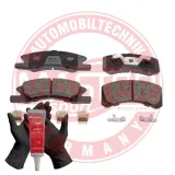 Bremsbelagsatz, Scheibenbremse Vorderachse MASTER-SPORT GERMANY 13046057092N-SET-MS