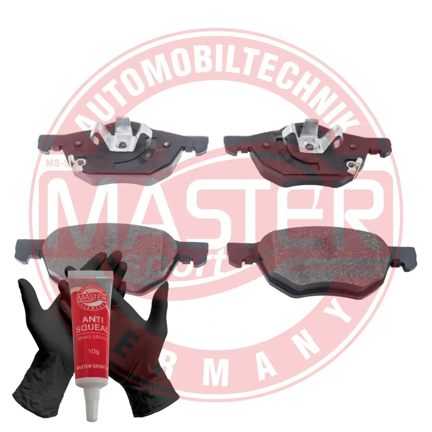 Bremsbelagsatz, Scheibenbremse Vorderachse MASTER-SPORT GERMANY 13046057142N-SET-MS