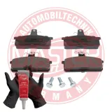 Bremsbelagsatz, Scheibenbremse Vorderachse MASTER-SPORT GERMANY 13046057202N-SET-MS