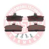 Bremsbelagsatz, Scheibenbremse Vorderachse MASTER-SPORT GERMANY 13046057202N-SET-MS