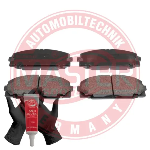 Bremsbelagsatz, Scheibenbremse Vorderachse MASTER-SPORT GERMANY 13046057222N-SET-MS Bild Bremsbelagsatz, Scheibenbremse Vorderachse MASTER-SPORT GERMANY 13046057222N-SET-MS