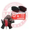 Bremsbelagsatz, Scheibenbremse Vorderachse MASTER-SPORT GERMANY 13046057422N-SET-MS