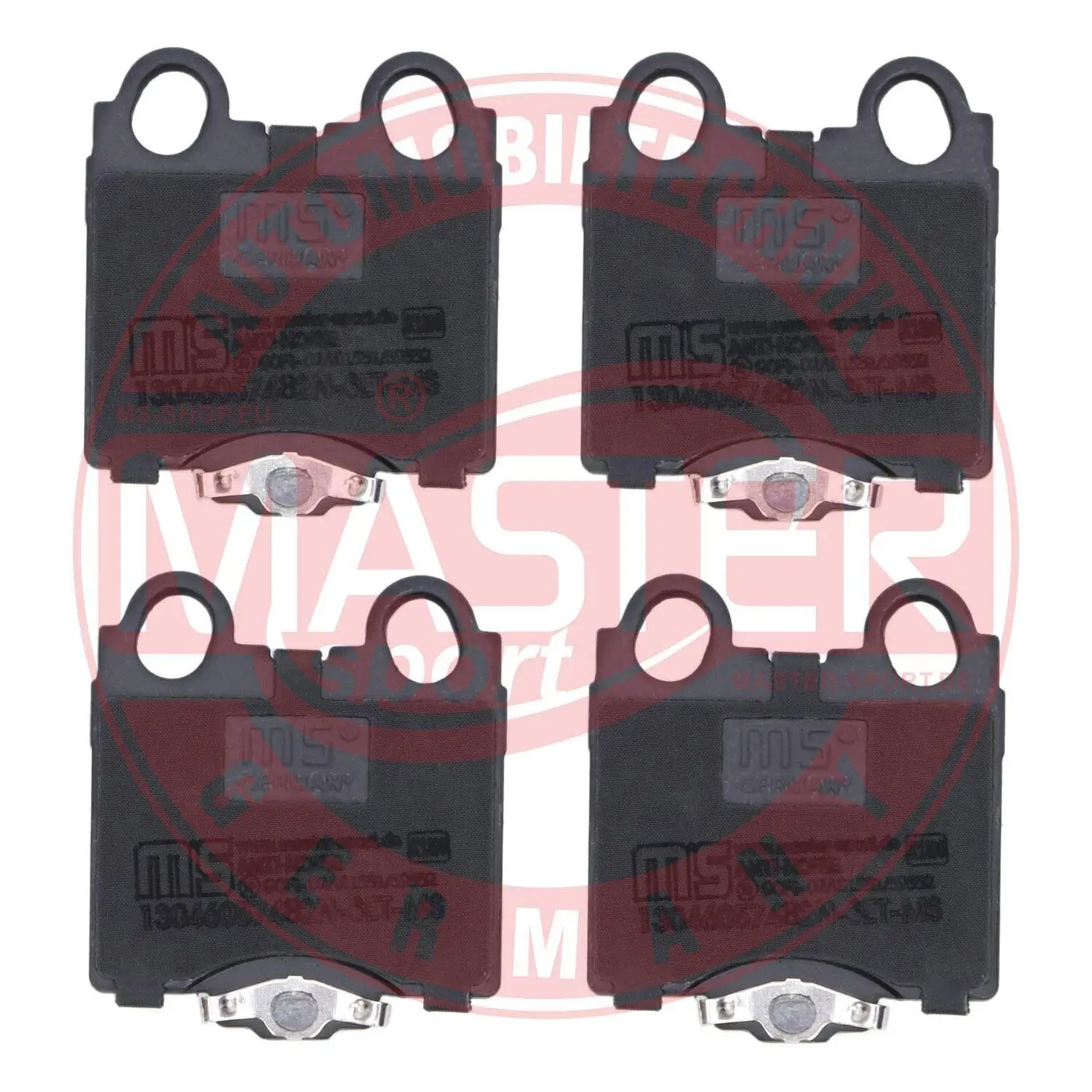 Bremsbelagsatz, Scheibenbremse Hinterachse MASTER-SPORT GERMANY 13046057482N-SET-MS