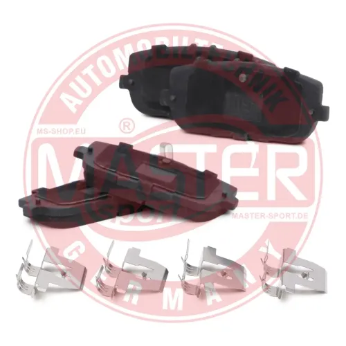 Bremsbelagsatz, Scheibenbremse Hinterachse MASTER-SPORT GERMANY 13046057622N-SET-MS Bild Bremsbelagsatz, Scheibenbremse Hinterachse MASTER-SPORT GERMANY 13046057622N-SET-MS