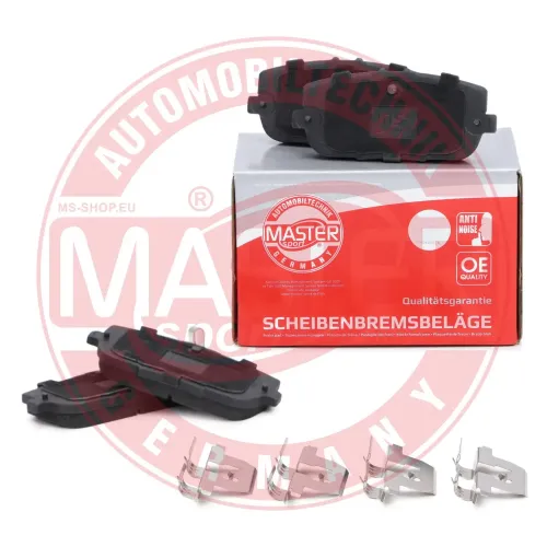 Bremsbelagsatz, Scheibenbremse Hinterachse MASTER-SPORT GERMANY 13046057622N-SET-MS Bild Bremsbelagsatz, Scheibenbremse Hinterachse MASTER-SPORT GERMANY 13046057622N-SET-MS
