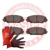 Bremsbelagsatz, Scheibenbremse Vorderachse MASTER-SPORT GERMANY 13046057662N-SET-MSP