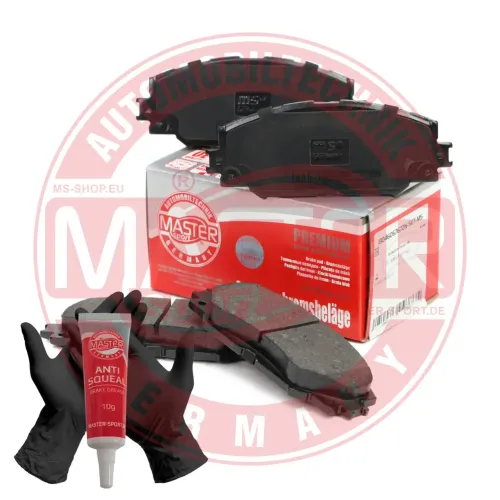 Bremsbelagsatz, Scheibenbremse Vorderachse MASTER-SPORT GERMANY 13046057672N-SET-MS Bild Bremsbelagsatz, Scheibenbremse Vorderachse MASTER-SPORT GERMANY 13046057672N-SET-MS