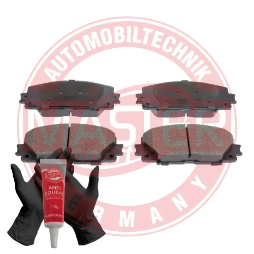 Bremsbelagsatz, Scheibenbremse Vorderachse MASTER-SPORT GERMANY 13046057682N-SET-MS Bild Bremsbelagsatz, Scheibenbremse Vorderachse MASTER-SPORT GERMANY 13046057682N-SET-MS