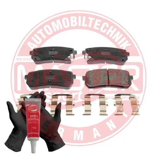 Bremsbelagsatz, Scheibenbremse Hinterachse MASTER-SPORT GERMANY 13046057712N-SET-MS Bild Bremsbelagsatz, Scheibenbremse Hinterachse MASTER-SPORT GERMANY 13046057712N-SET-MS