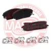 Bremsbelagsatz, Scheibenbremse Vorderachse MASTER-SPORT GERMANY 13046057722N-SET-MS Bild Bremsbelagsatz, Scheibenbremse Vorderachse MASTER-SPORT GERMANY 13046057722N-SET-MS