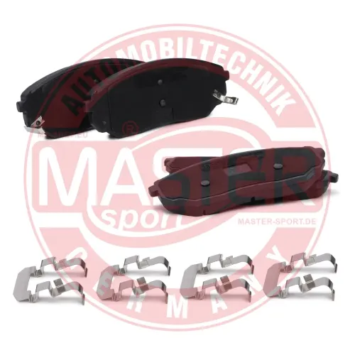 Bremsbelagsatz, Scheibenbremse Vorderachse MASTER-SPORT GERMANY 13046057722N-SET-MS Bild Bremsbelagsatz, Scheibenbremse Vorderachse MASTER-SPORT GERMANY 13046057722N-SET-MS