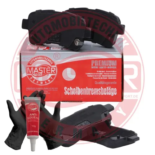 Bremsbelagsatz, Scheibenbremse Vorderachse MASTER-SPORT GERMANY 13046057742N-SET-MS Bild Bremsbelagsatz, Scheibenbremse Vorderachse MASTER-SPORT GERMANY 13046057742N-SET-MS
