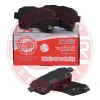 Bremsbelagsatz, Scheibenbremse Vorderachse MASTER-SPORT GERMANY 13046057742N-SET-MS Bild Bremsbelagsatz, Scheibenbremse Vorderachse MASTER-SPORT GERMANY 13046057742N-SET-MS