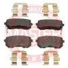 Bremsbelagsatz, Scheibenbremse Hinterachse MASTER-SPORT GERMANY 13046057752N-SET-MS Bild Bremsbelagsatz, Scheibenbremse Hinterachse MASTER-SPORT GERMANY 13046057752N-SET-MS