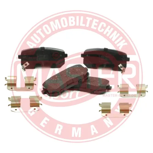 Bremsbelagsatz, Scheibenbremse Hinterachse MASTER-SPORT GERMANY 13046057752N-SET-MS Bild Bremsbelagsatz, Scheibenbremse Hinterachse MASTER-SPORT GERMANY 13046057752N-SET-MS