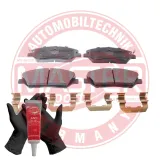 Bremsbelagsatz, Scheibenbremse Vorderachse MASTER-SPORT GERMANY 13046057772N-SET-MS