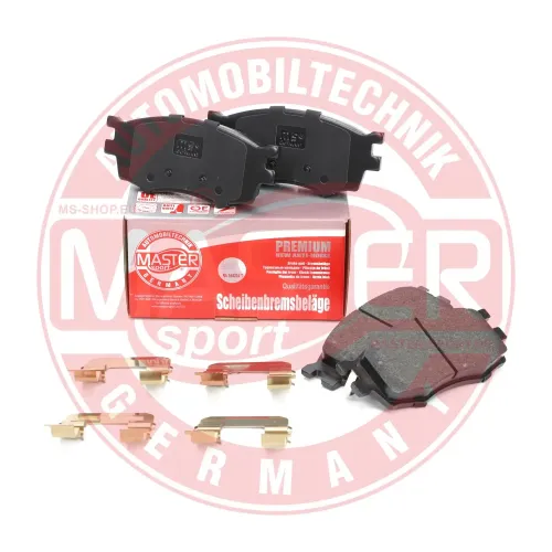 Bremsbelagsatz, Scheibenbremse Vorderachse MASTER-SPORT GERMANY 13046057792N-SET-MS Bild Bremsbelagsatz, Scheibenbremse Vorderachse MASTER-SPORT GERMANY 13046057792N-SET-MS