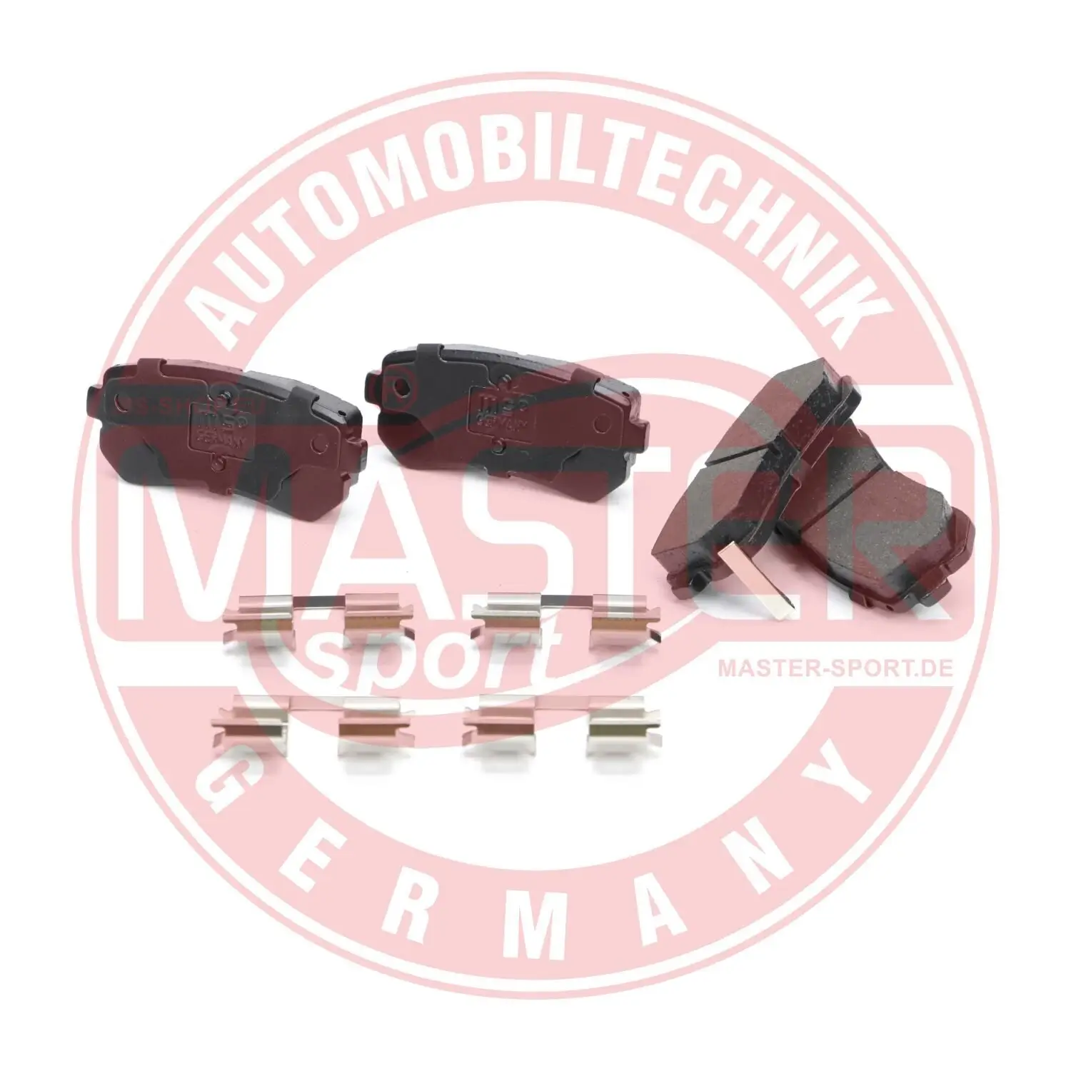 Bremsbelagsatz, Scheibenbremse Hinterachse MASTER-SPORT GERMANY 13046057802N-SET-MS