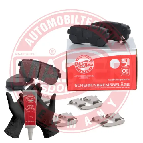 Bremsbelagsatz, Scheibenbremse Hinterachse MASTER-SPORT GERMANY 13046057802N-SET-MS Bild Bremsbelagsatz, Scheibenbremse Hinterachse MASTER-SPORT GERMANY 13046057802N-SET-MS