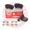 Bremsbelagsatz, Scheibenbremse Hinterachse MASTER-SPORT GERMANY 13046057802N-SET-MS Bild Bremsbelagsatz, Scheibenbremse Hinterachse MASTER-SPORT GERMANY 13046057802N-SET-MS