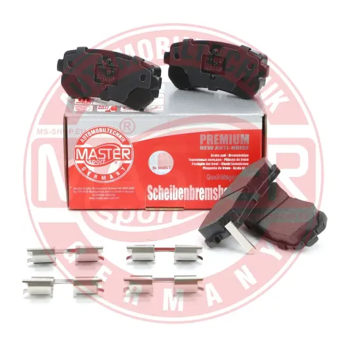 Bremsbelagsatz, Scheibenbremse Hinterachse MASTER-SPORT GERMANY 13046057802N-SET-MS Bild Bremsbelagsatz, Scheibenbremse Hinterachse MASTER-SPORT GERMANY 13046057802N-SET-MS