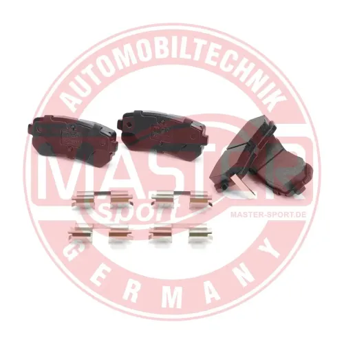 Bremsbelagsatz, Scheibenbremse Hinterachse MASTER-SPORT GERMANY 13046057802N-SET-MS Bild Bremsbelagsatz, Scheibenbremse Hinterachse MASTER-SPORT GERMANY 13046057802N-SET-MS