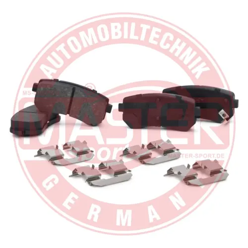 Bremsbelagsatz, Scheibenbremse Hinterachse MASTER-SPORT GERMANY 13046057802N-SET-MS Bild Bremsbelagsatz, Scheibenbremse Hinterachse MASTER-SPORT GERMANY 13046057802N-SET-MS