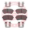 Bremsbelagsatz, Scheibenbremse Hinterachse MASTER-SPORT GERMANY 13046057802N-SET-MS Bild Bremsbelagsatz, Scheibenbremse Hinterachse MASTER-SPORT GERMANY 13046057802N-SET-MS