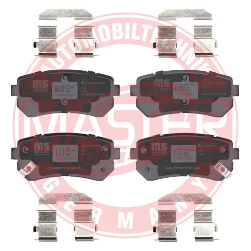 Bremsbelagsatz, Scheibenbremse Hinterachse MASTER-SPORT GERMANY 13046057802N-SET-MS Bild Bremsbelagsatz, Scheibenbremse Hinterachse MASTER-SPORT GERMANY 13046057802N-SET-MS