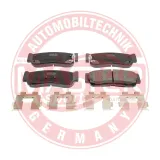 Bremsbelagsatz, Scheibenbremse Hinterachse MASTER-SPORT GERMANY 13046057822N-SET-MS
