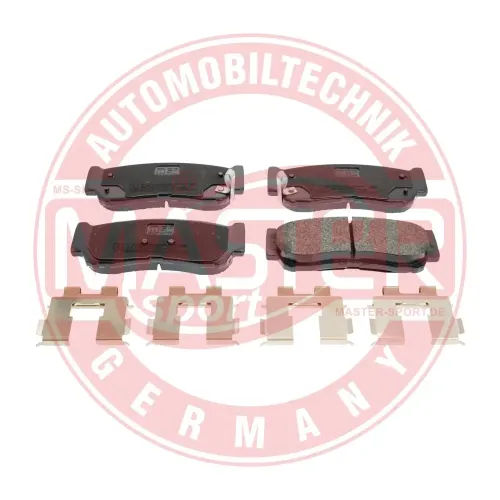 Bremsbelagsatz, Scheibenbremse Hinterachse MASTER-SPORT GERMANY 13046057822N-SET-MS Bild Bremsbelagsatz, Scheibenbremse Hinterachse MASTER-SPORT GERMANY 13046057822N-SET-MS