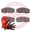 Bremsbelagsatz, Scheibenbremse Vorderachse MASTER-SPORT GERMANY 13046057852N-SET-MSP
