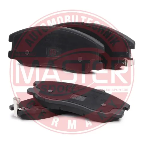 Bremsbelagsatz, Scheibenbremse Vorderachse MASTER-SPORT GERMANY 13046057852N-SET-MS Bild Bremsbelagsatz, Scheibenbremse Vorderachse MASTER-SPORT GERMANY 13046057852N-SET-MS