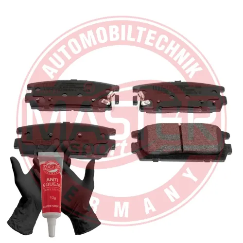 Bremsbelagsatz, Scheibenbremse Hinterachse MASTER-SPORT GERMANY 13046057882N-SET-MS Bild Bremsbelagsatz, Scheibenbremse Hinterachse MASTER-SPORT GERMANY 13046057882N-SET-MS